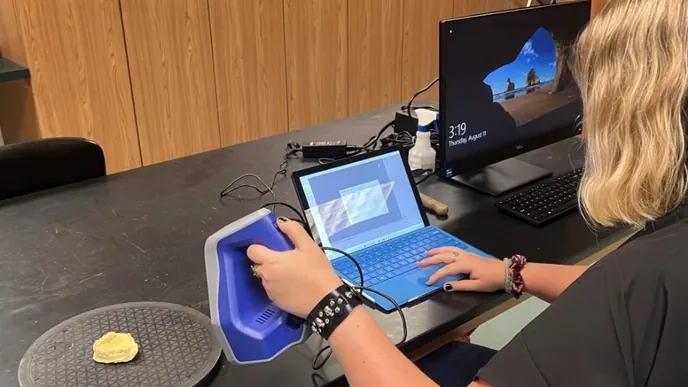 Ricerca sull'analisi dei morsi con la scansione 3D