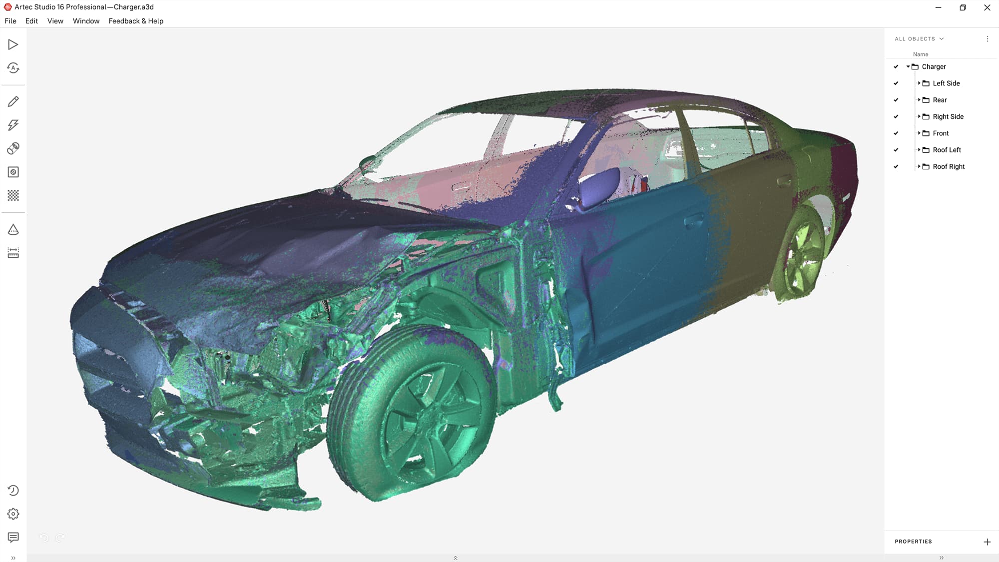 Car reconstruction in 3D